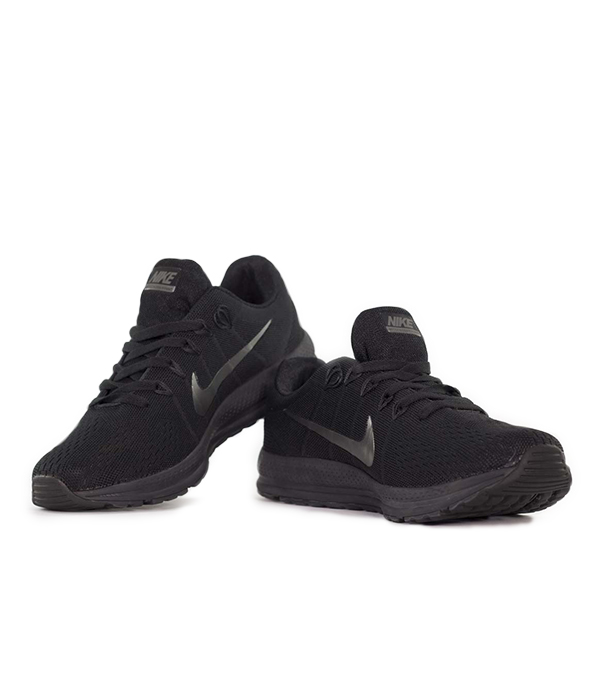 NK Black Running Shoes For Men