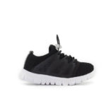 AD BLACK MESH SNEAKERS FOR KIDS