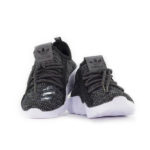 AD Black Lace Up Running Shoes For Kids 2