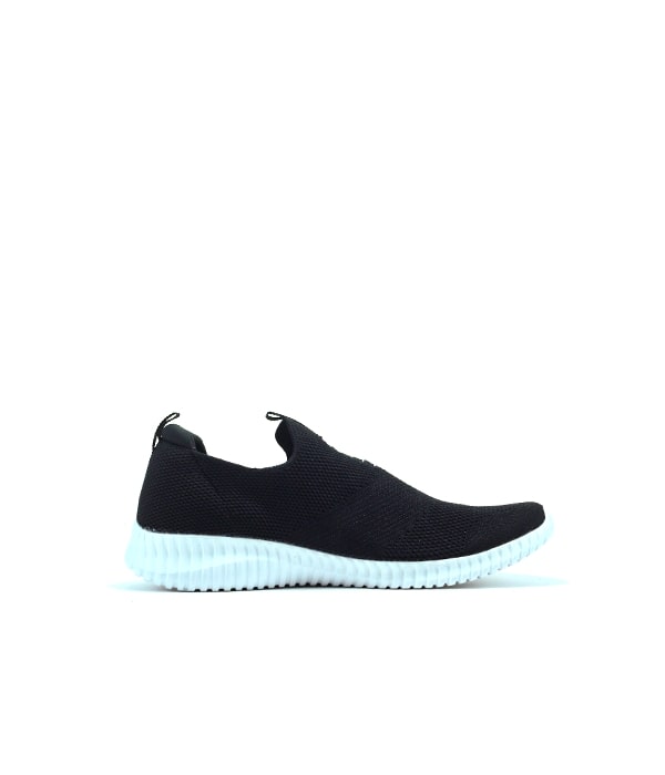 Black Novelty Causal Sneakers for Men