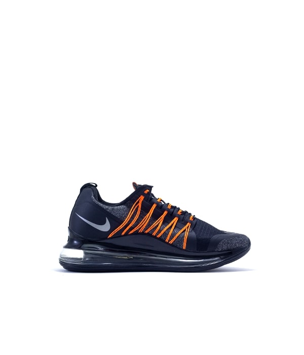 Black and Orange Air Dynamic Running Shoes
