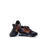 Black and Orange Air Dynamic Running Shoes 2