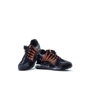 Black and Orange Air Dynamic Running Shoes