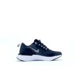 Black and White Air Pace up Running Shoes for Men