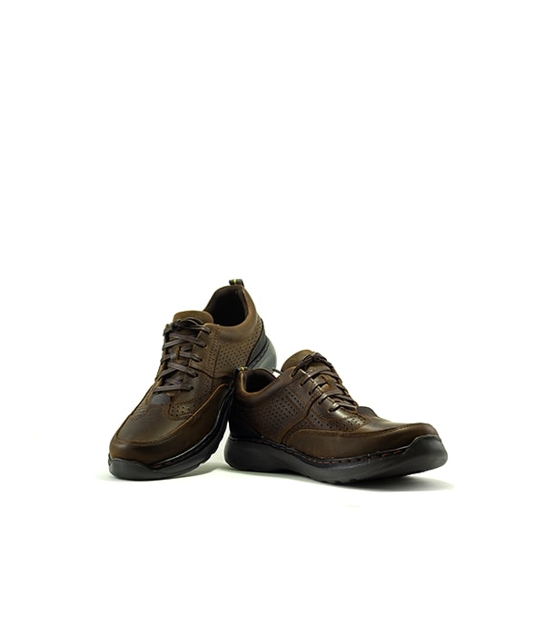 Brown Ernest Uplift Shoes for Men