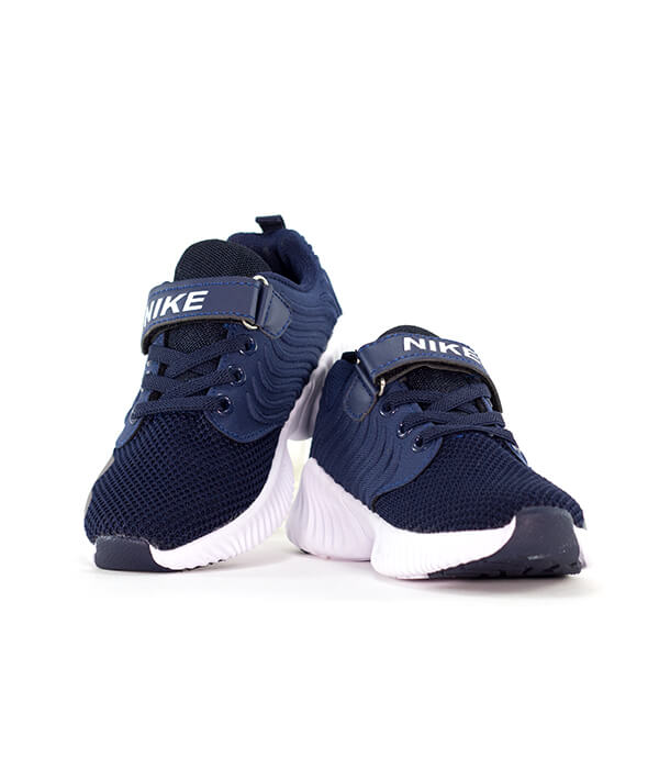 NK Blue Casual Running Shoes For Kids