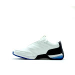 PM Cushion White and Blue Running Shoes For Men 1