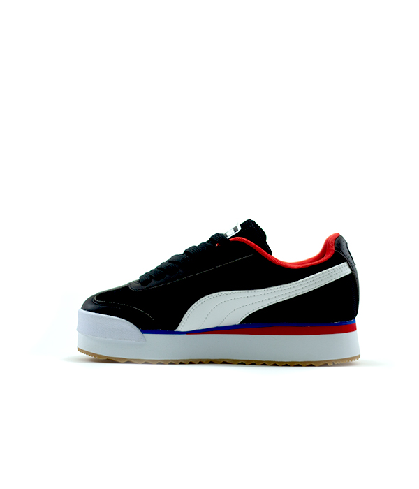 PM Suede Black Sneakers For Women