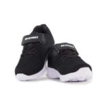 SKC Black Stick-On Sneakers For Kids a2