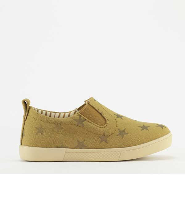 FD Camel Slip-On Sneakers For Kids