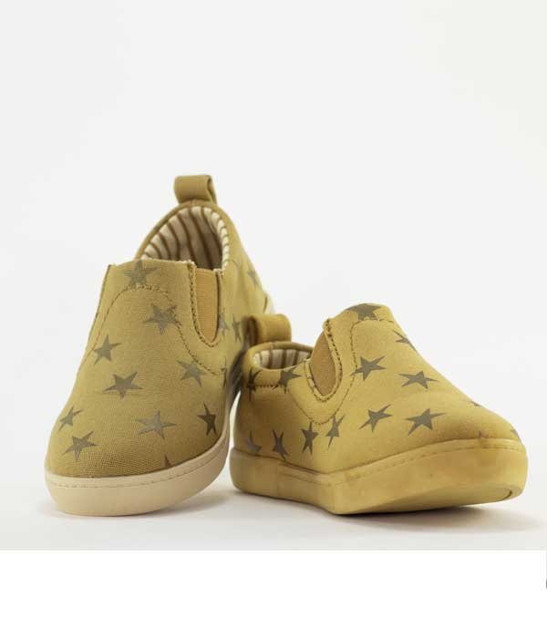 FD Camel Slip-On Sneakers For Kids