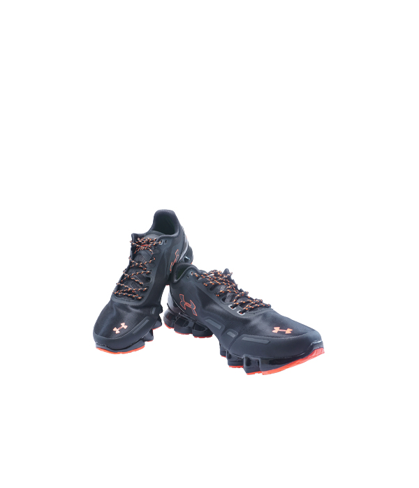 UA Black running shoes for Men 2