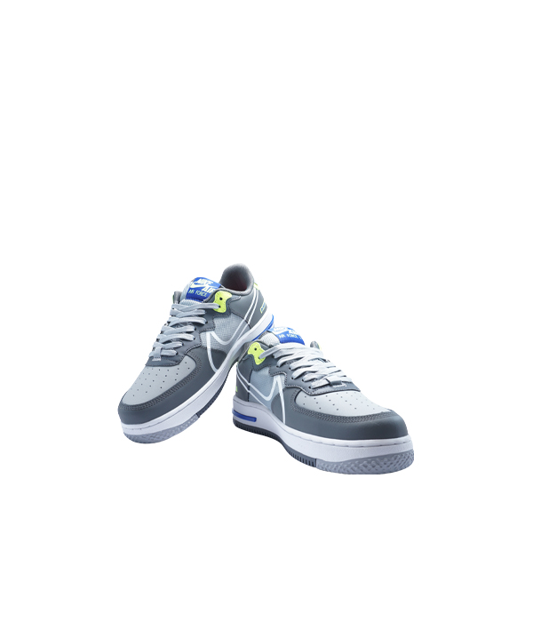 Grey and White sneakers for Men 2