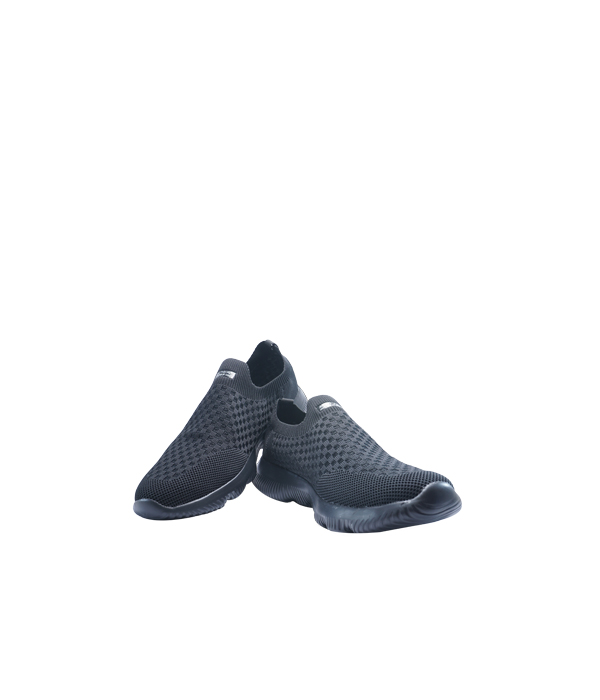 SKC Black Walking Shoes for Men 2