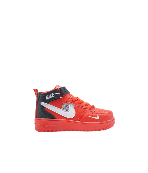 NK Red Casual Shoes for Kids