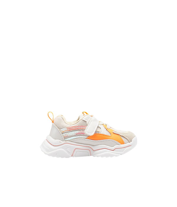 AD Brown and Orange Running Shoes for Kids