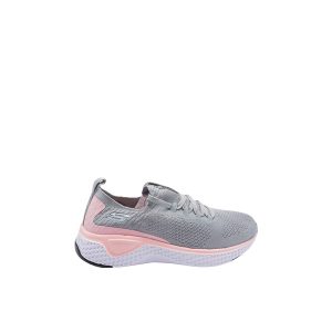 Grey and Pink running shoes for women