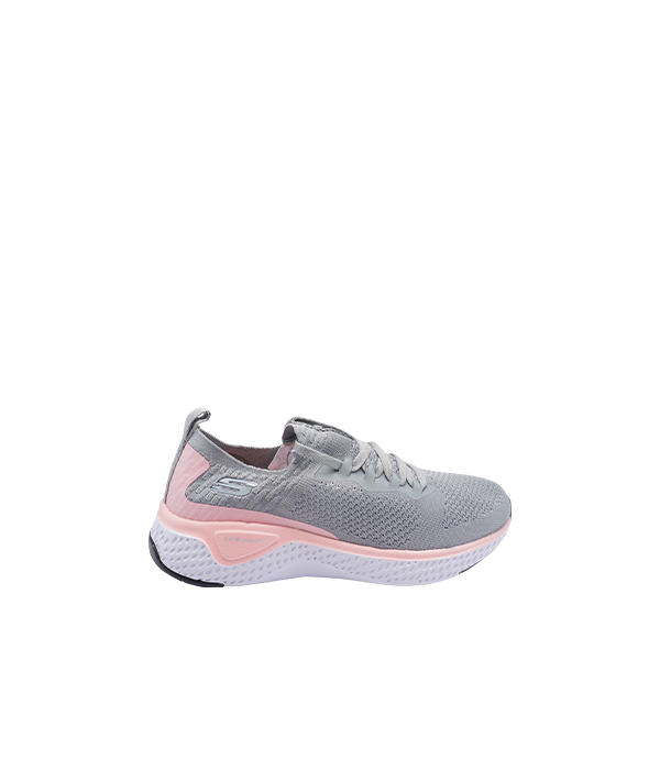 Grey and Pink running shoes for women