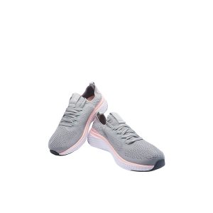 Grey and Pink running shoes for women 2