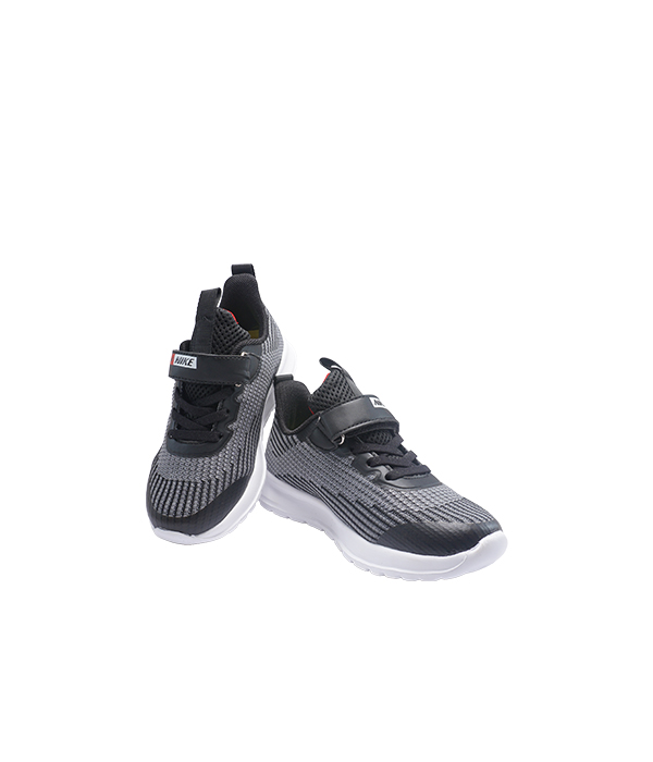 NK-Black Running Shoes for Kids 2