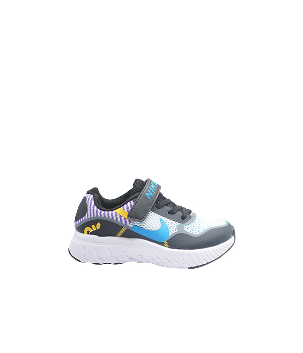 NK Black and Blue Running Shoes for kids