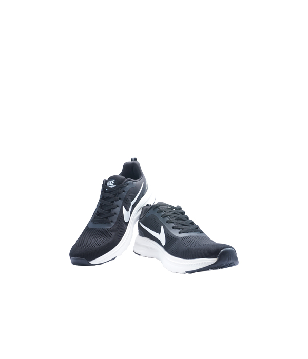 Black and White Running shoes for Men2