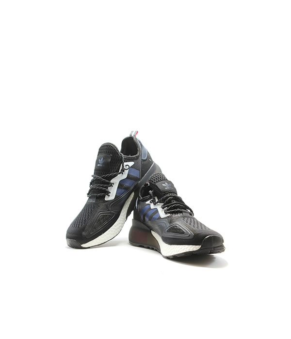 AD Black & Blue Sports Shoes For Men-1