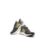 AD Black and Gold Sports Shoes For Men-1