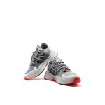 AD Grey & Red Sports Shoes For Men-2