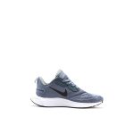AD Grey & White Sports Shoes For Men