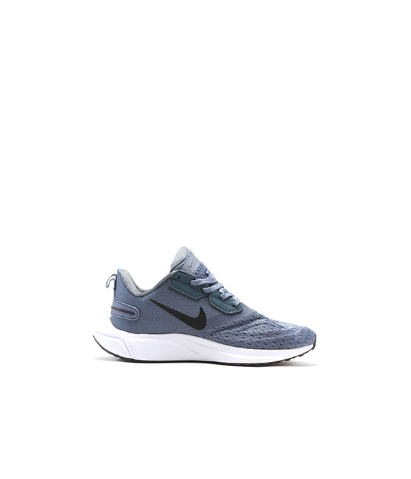 AD Grey & White Sports Shoes For Men