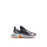 AD Grey and Orange Sports Shoes For Men