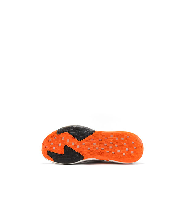 AD Grey and Orange Sports Shoes For Men-2