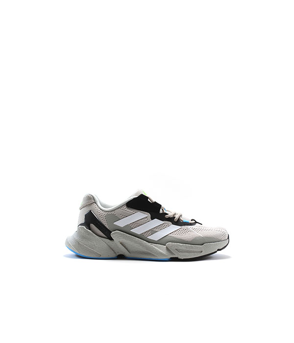 AD Grey and White Sports Shoes For Men