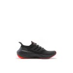 AD Solid Black and Red Sports Shoes For Men