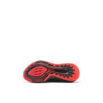 AD Solid Black and Red Sports Shoes For Men 2