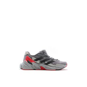 AD Solid Grey and Black Sports Shoes For Men