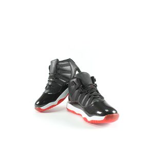 JD Black And Red Casual Shoes for Kids -1