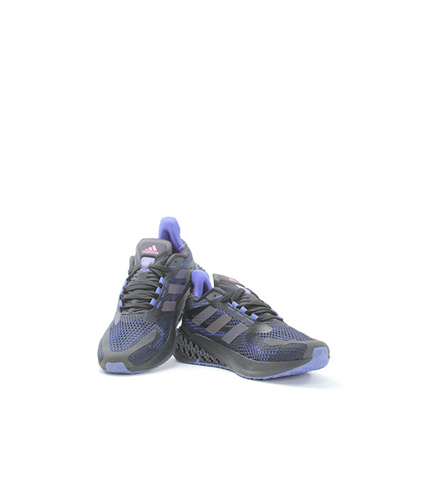 AD Black & blue trainer shoes for Men-1