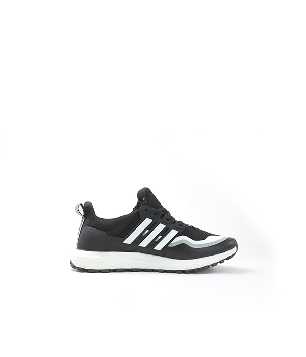 AD Black & white trainer shoes for men