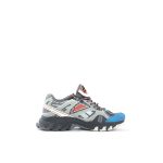 RB blue grey & red Hiking Shoes for Men