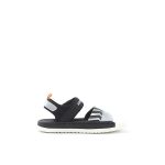 FD Black/Grey/Green Sandals for Kids