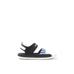 FD Black/white/blue Sandals for Kids