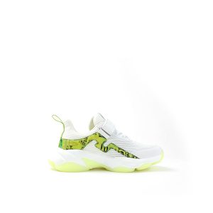 FD White/green shoes for Kids