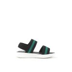 FD Black/green Sandals for Kids
