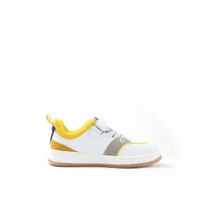 FD white/Yellow jogging Shoes for Kids