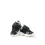 FD Black  Jogging Shoes for Kids-1