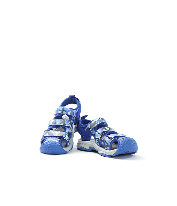 FD Blue Sandals for Kids-1