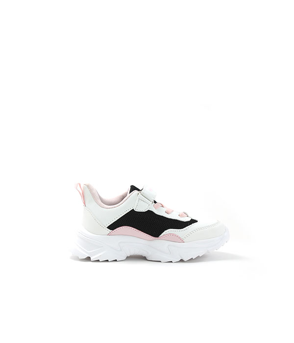 SKC White Pink Jogging Shoes for Kids