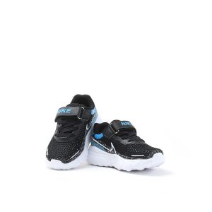 NK black blue Jogging Shoes for Kids-1